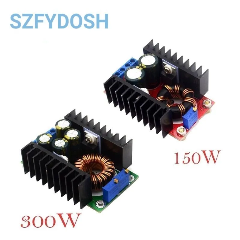 Convertidor de refuerzo DC 9A 300W 150W convertidor reductor 5-40V a 1,2-35V módulo de potencia Controlador LED XL4016