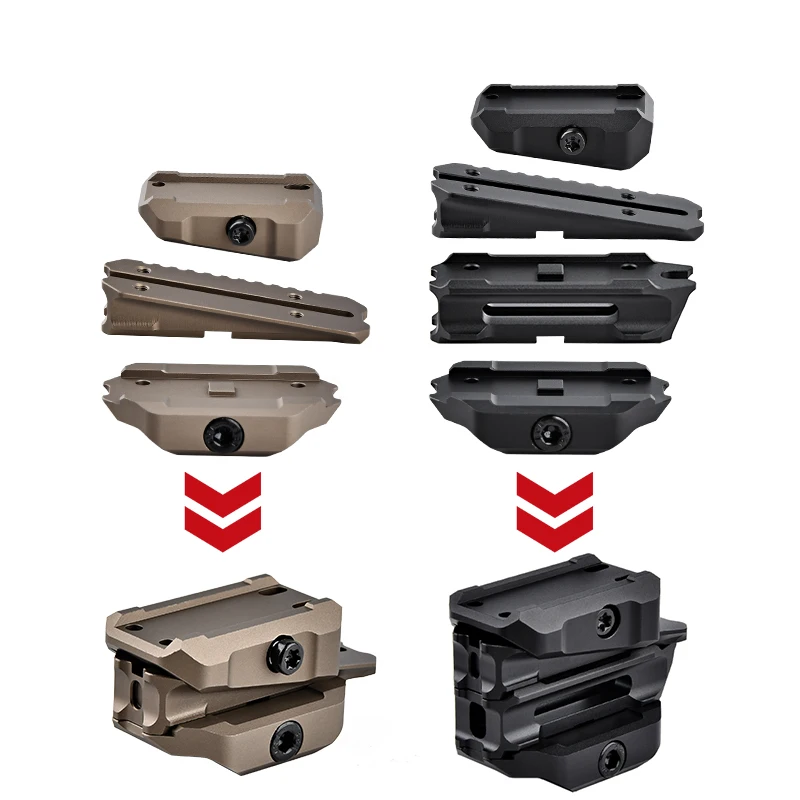 Soporte óptico Variable para Aimpoint Micro estándar táctico T1 T2 Romeo SIG Red Dot accesorios Airsoft - imagen 4