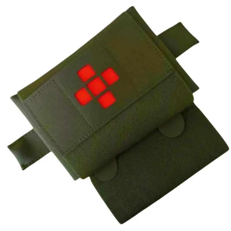 Pequeño botiquín de primeros auxilios de acceso rápido para exteriores, botiquín de primeros auxilios combinado desmontable, resistente y duradero - imagen 2