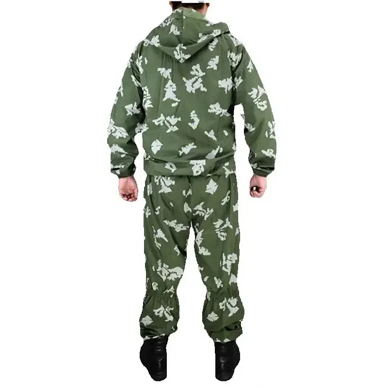 Traje de entrenamiento de combate al aire libre de verano ruso: chaqueta bata de camuflaje multiusos y ropa de trabajo EMR/SS Leto/KLMK - imagen 2