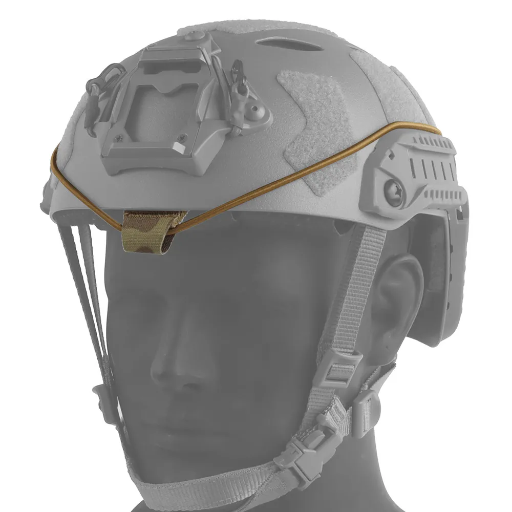 Bolsa de almacenamiento para casco con doble cremallera de nailon 1000D, para cascos FAST MK, tiendas, auriculares, batería, entrenamiento de caza, uso de rescate al aire libre - imagen 5