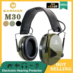 EARMOR M30 Auriculares Tácticos para Tiro y Caza al Aire Libre