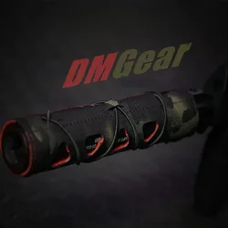 DMgear Supresor táctico airsoft con cubierta de calor de manga