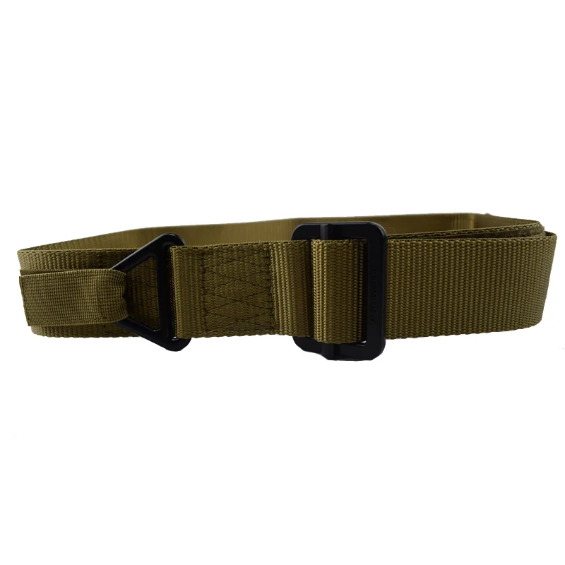 Cinturón táctico Montañismo al aire libre pantalones de nailon para hombres equipo militar Delt faja de entrenamiento multifuncional táctica Molle - imagen 3