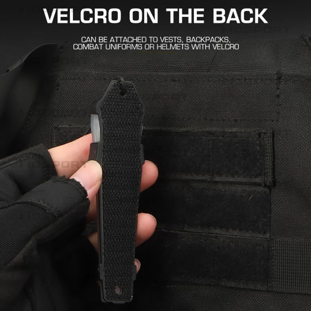 Luz de señal táctica, 7 colores, se puede cambiar, luz intermitente de seguridad para bicicleta, lámpara de señal para casco de caza Militar - imagen 4