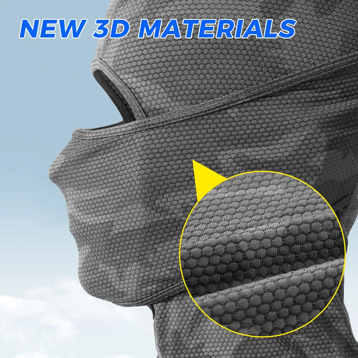 Pasamontañas de secado rápido de camuflaje, máscara deportiva de cara completa, gorros tácticos transpirables y frescos, gorro con capucha, cubierta para el cuello de esquí a prueba de viento, forro para casco - imagen 4