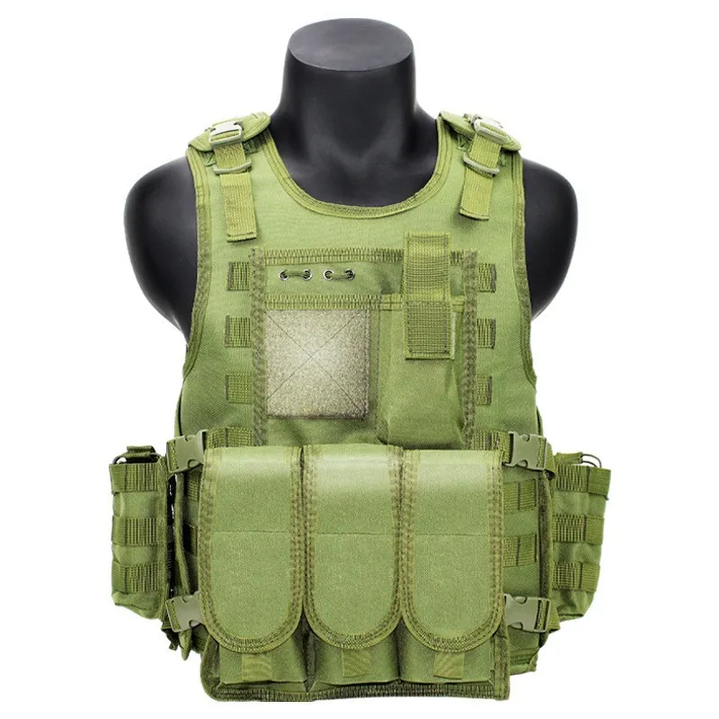 Chaleco antibalas ripstop colorido para airsoft y juegos de combate