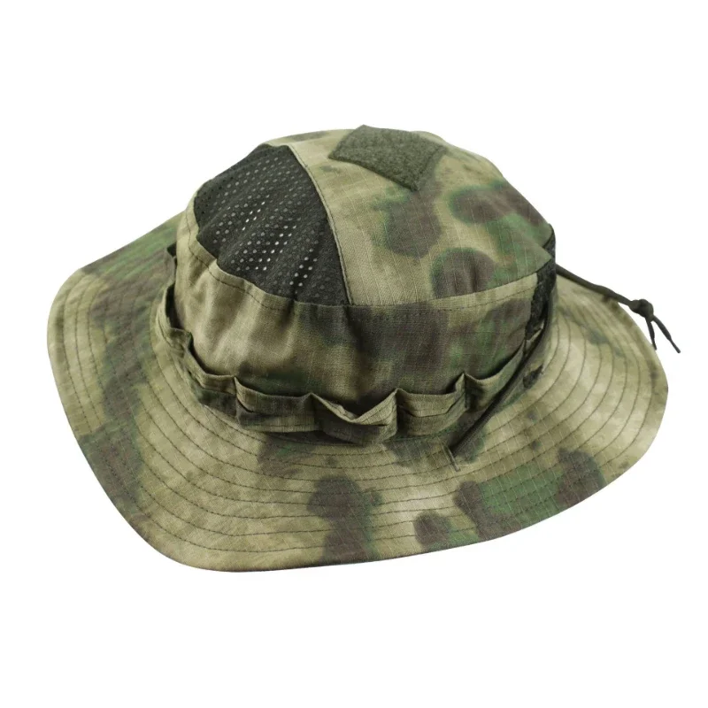 Gorra Bonnie de camuflaje táctico para entusiastas de los EE. UU., cubo de bolsillo cuadrado, sombreros Benny, pesca Multicam, senderismo al aire libre, gorras para el sol - imagen 2