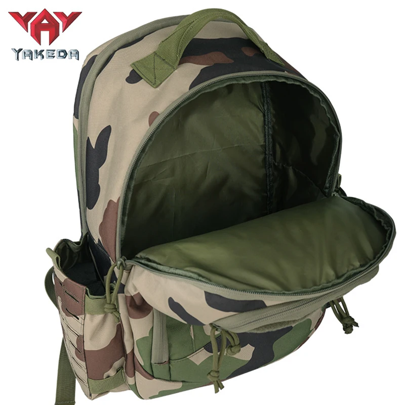 Mochila táctica Yakeda, bolsa de montañismo, mochila deportiva, mochila de poliéster resistente al desgaste para viajes, senderismo, mochila de gran capacidad - imagen 3