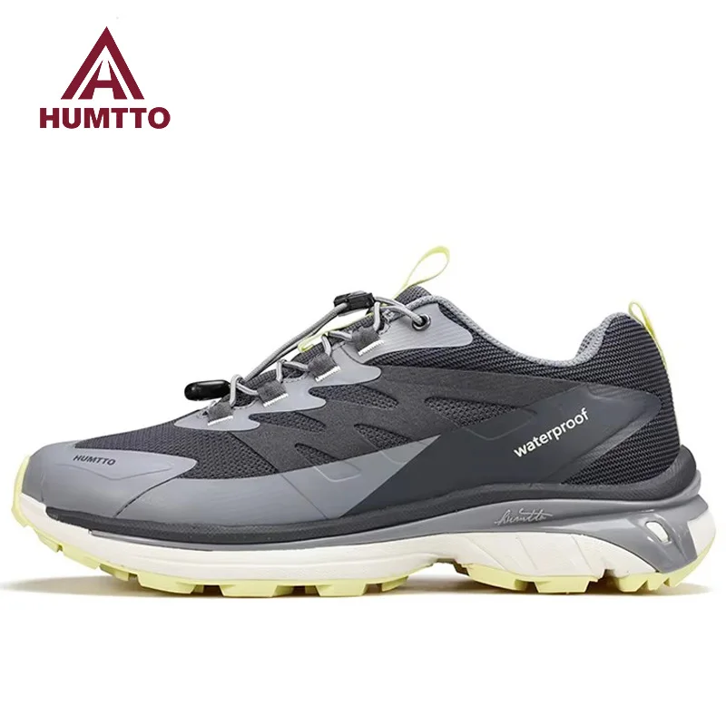 HUMTTO-zapatos de senderismo antideslizantes para hombre y mujer, calzado deportivo ligero para exteriores, transpirable, todoterreno, hasta el tobillo, informal, para escalada y trekking - imagen 2