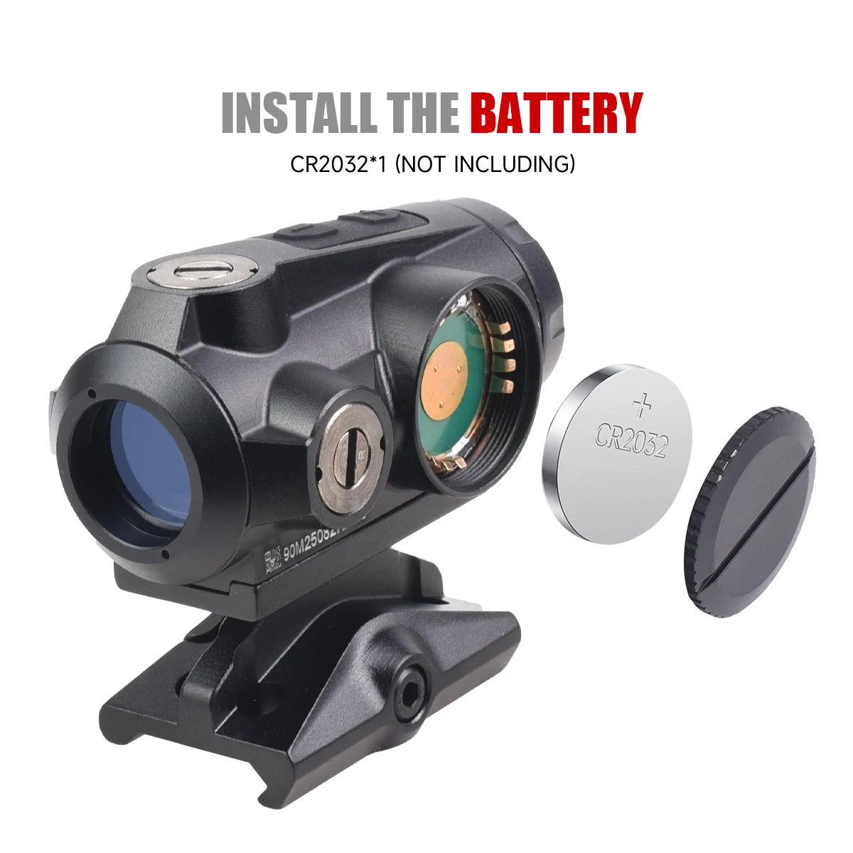 R5 GEN II Óptica holográfica punto rojo para caza y airsoft compacta - imagen 4