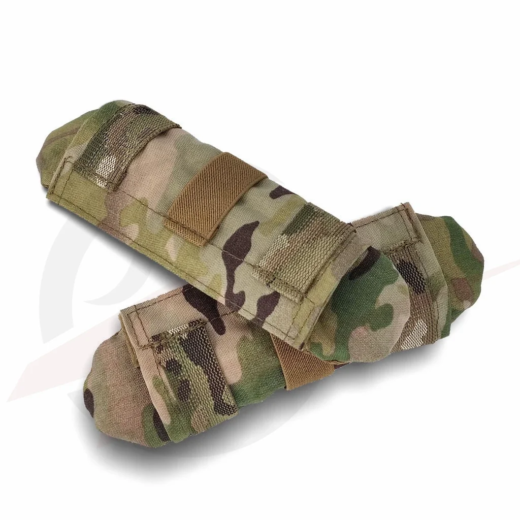 Correa de chaleco táctico, almohadilla de hombro, cojín cómodo de malla acolchado Molle Web 500D Nylon para FCPC JPC XPC SS, portador de placa - imagen 3