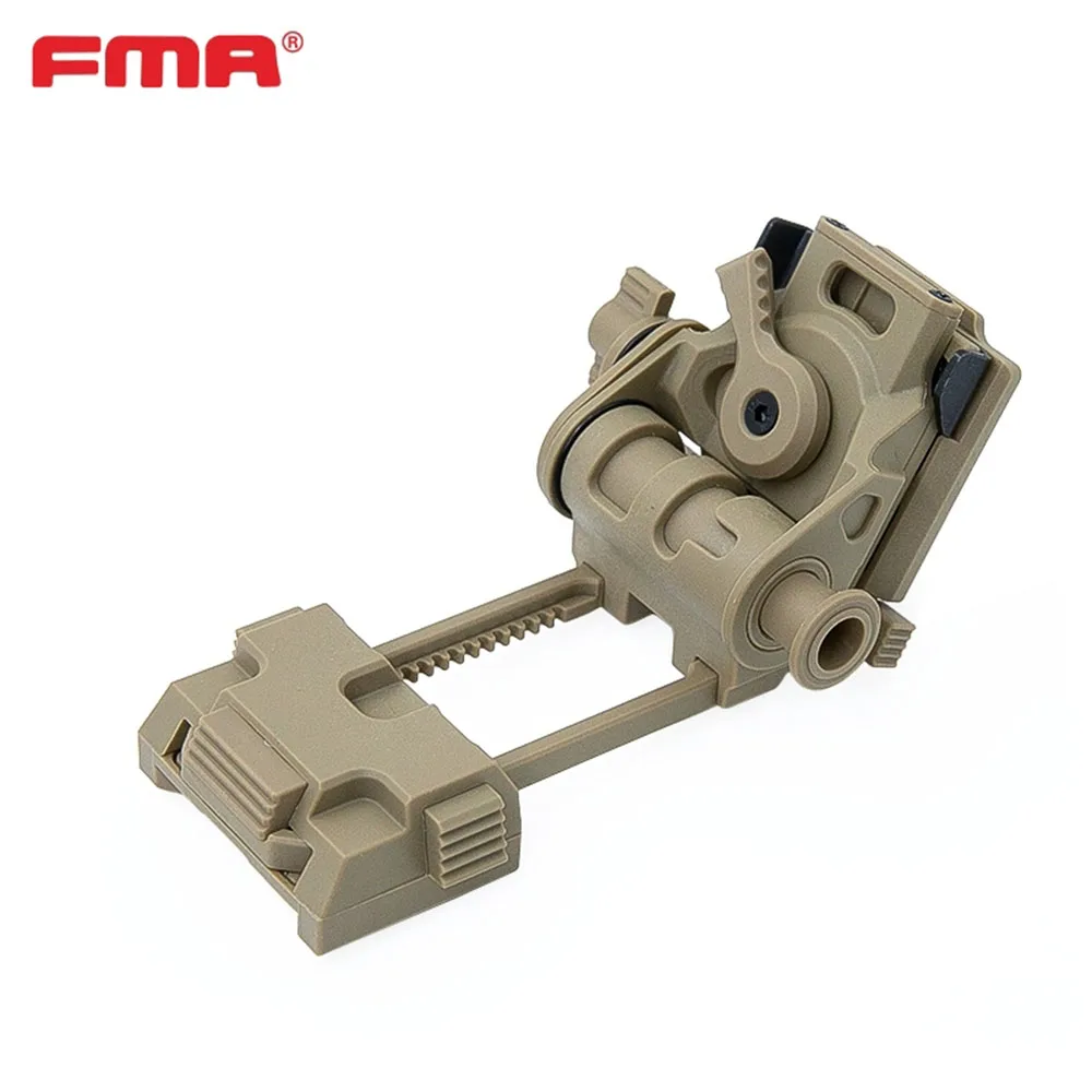 Casco táctico FMA para exteriores L4G69 NVG, soporte de visión nocturna desmontable, accesorios para casco de nailon TB1508