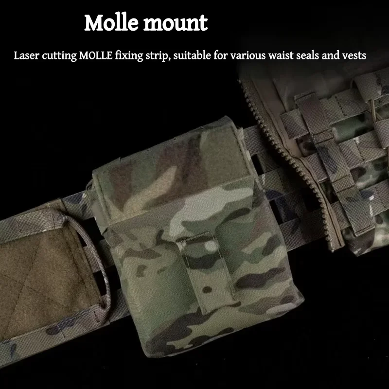 Bolsa Molle para primeros auxilios para traumatismos, adecuada para senderismo y acampada, equipo salvavidas de emergencia - imagen 4