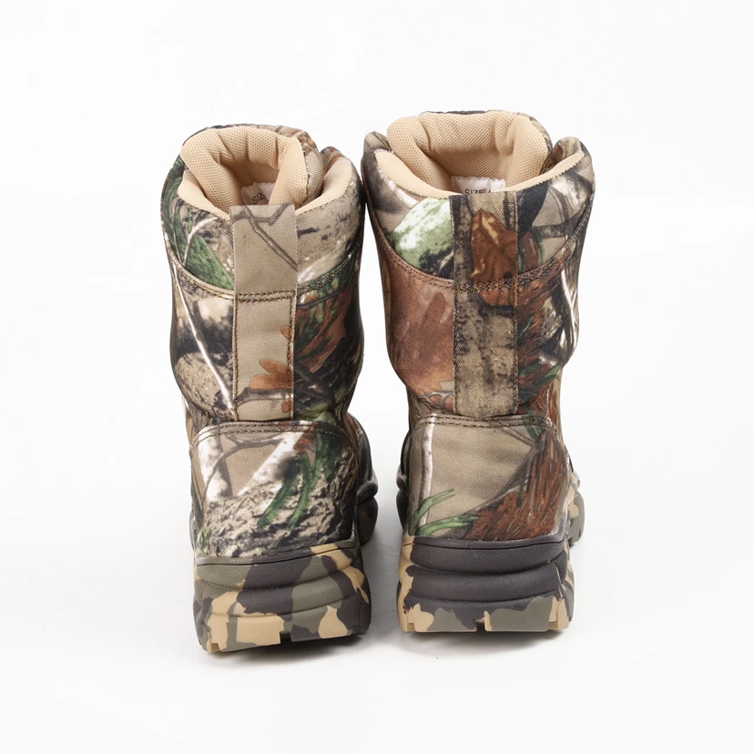 Botas altas para las 4 estaciones, resistentes al desgaste, antideslizantes, para montañismo, senderismo, desierto, botas Boinic de camuflaje para caza y pesca - imagen 5