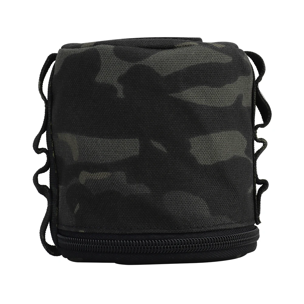 Portarrollos de papel táctico para coche al aire libre, estuche de papel higiénico, bolsa de almacenamiento, equipo de equitación, camuflaje para acampar, senderismo y caza - imagen 4