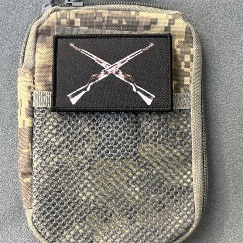 Parche táctico velcro fusiles M1 Garand cruzados – Insignia moral