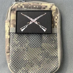 Parche táctico velcro fusiles M1 Garand cruzados – Insignia moral
