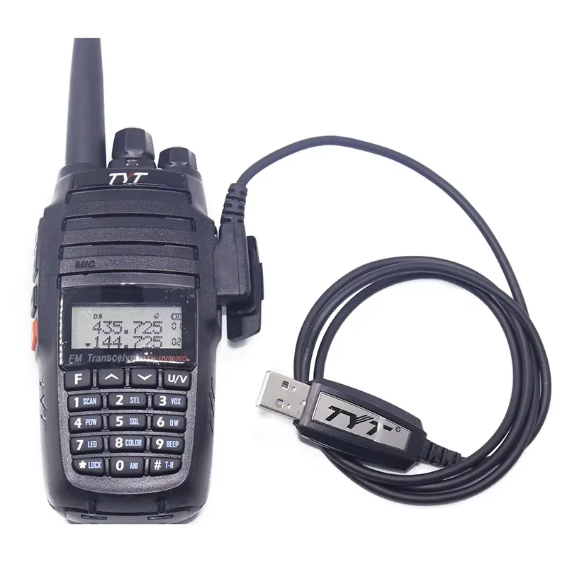 Cable de programación USB Original TH-UV8000D con CD para TYT TH-F8 DM-UVF10 TH-UV8000D/E TC-8000 Walkie Talkie Ham Radio - imagen 4