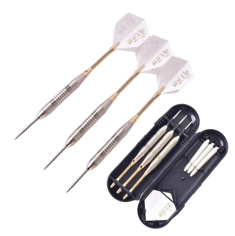 3 unids/set dardos profesionales 23g punta de acero diana de latón eje de aleación de aluminio objetivos Dardos para juegos - imagen 2