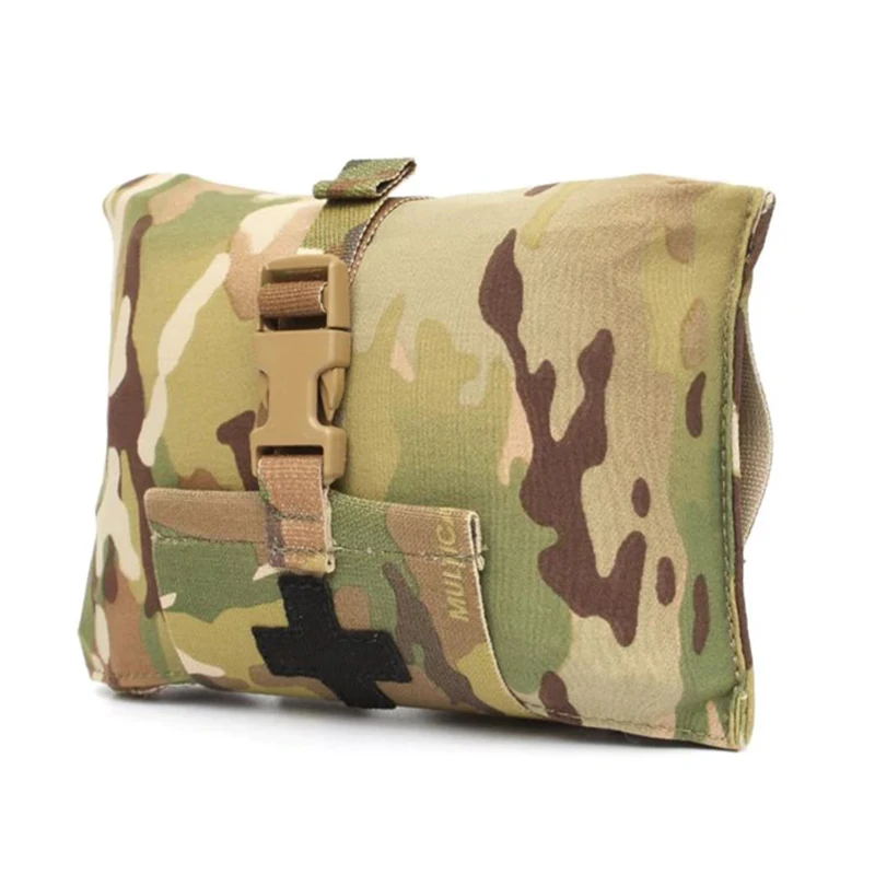 Kit de supervivencia de primeros auxilios táctico elástico, bolsa EMT, riñonera Molle, accesorios de caza - imagen 3