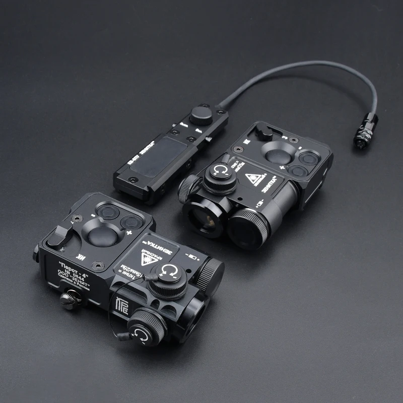 WADSN Airsoft Metal Perst 4 puntero láser rojo y verde, puntero IR, vista Zenitc, reinicio de actualización a cero brillo láser para AR15 - imagen 4