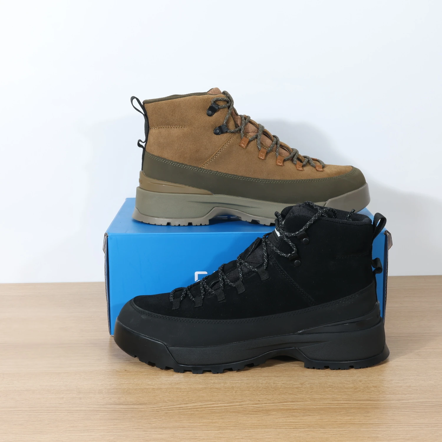 CAMSSOO Botas senderismo piel vaca impermeables para montaña y caza - imagen 4