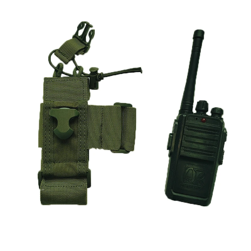 Bolsa táctica para Radio 2025, soporte para Walkie Talkie de caza, bolsa colgante para interfono, bolsa para revistas de nailon Molle, bolsillo Caza - imagen 2