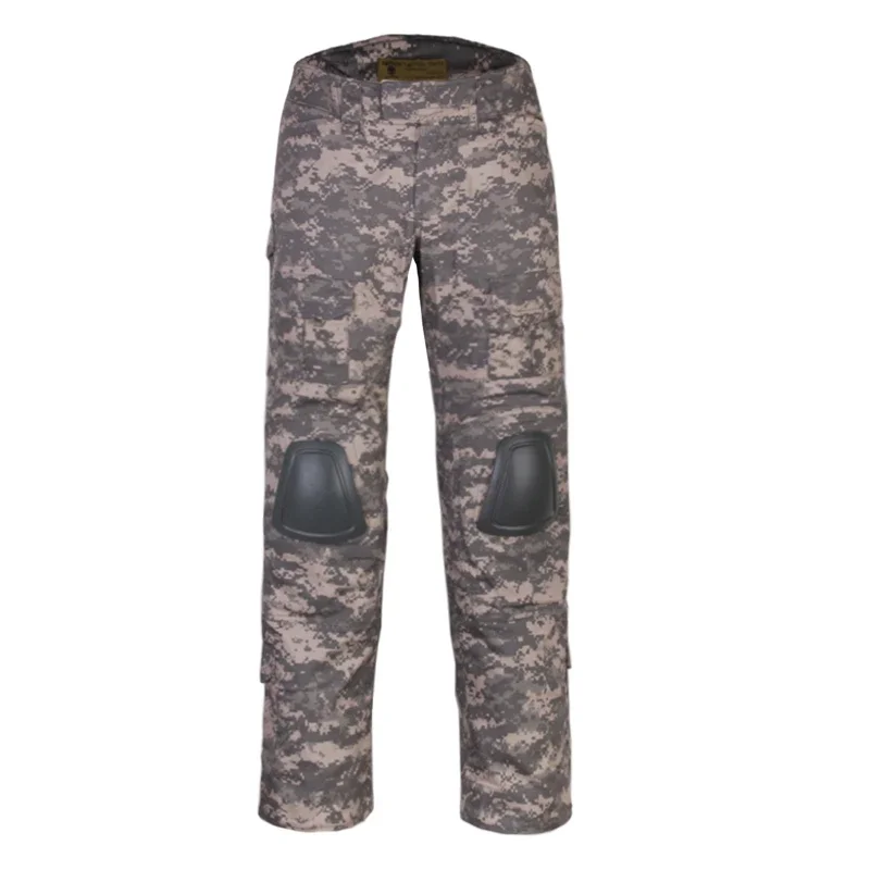 Emersongear Gen 2 pantalones de combate entrenamiento Airsoft Camping caza deportes al aire libre senderismo ciclismo poliéster ACU EM6996 - imagen 3
