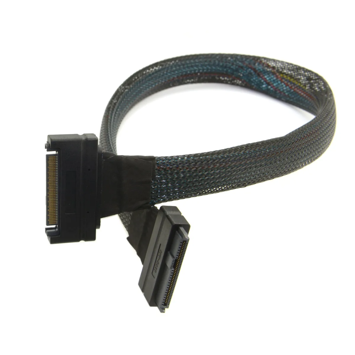 Chenyang-Cable NGFF U.2 SFF-8639 NVME PCIe SSD, extensión macho a hembra, 50cm, 68 pines - imagen 2