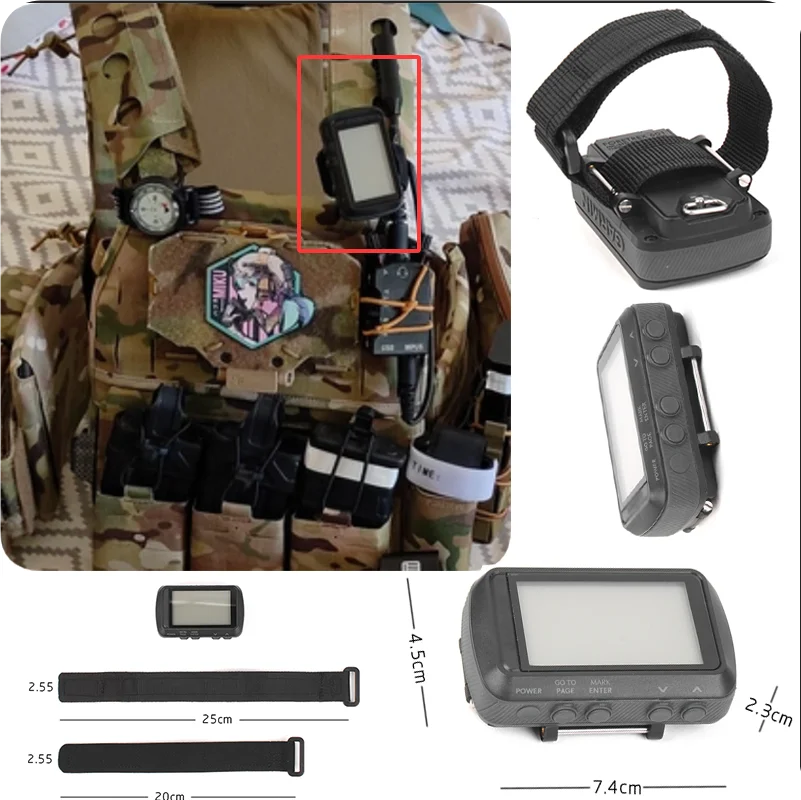 Tácticas al aire libre 601 Modelo no funcional GPS Modelo ABS Película Prop