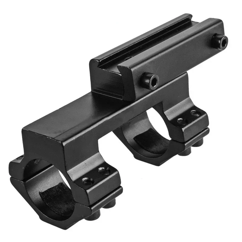 Anillo de tubo de 25,4mm/30mm, montaje de alcance, carril de 11mm/20mm, voladizo de una sola pieza, óptica superior plana táctica, Base de montaje de mira láser - imagen 4