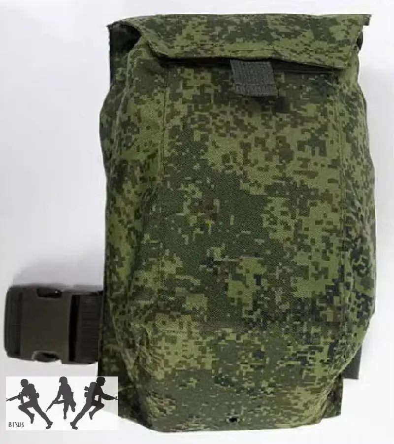 Bolsa de suspensión de pierna táctica antisalpicaduras 1000D para mascarillas, bolsa de camuflaje/EMR 6SH117, ruin ATFG ruso - imagen 4