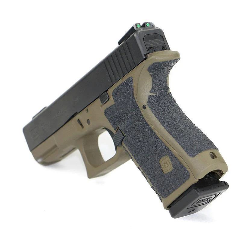 Guante de Cinta de agarre con textura de goma antideslizante para Glock 17, 19, 23, 38, 26, 43, 48, de 9mm funda de pistola, accesorios para revistas - imagen 4