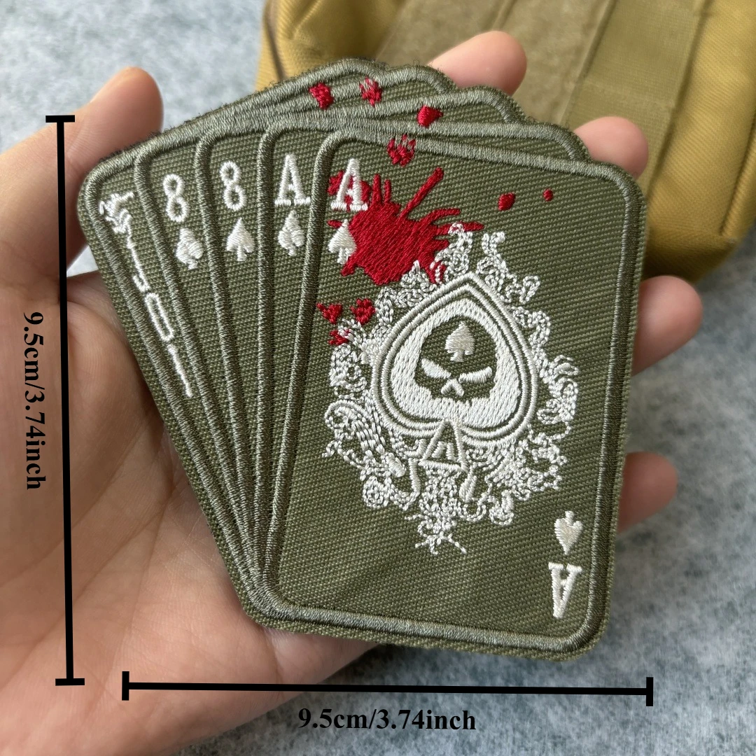 Parche bordado árbol de la vida con velcro – Insignia táctica - imagen 4