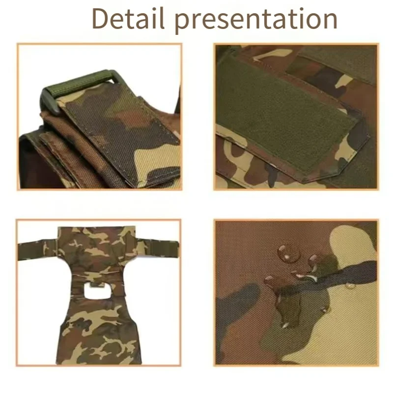 Chaleco de campo Cs Unisex, chaleco táctico protector genuino, traje de seguridad - imagen 5