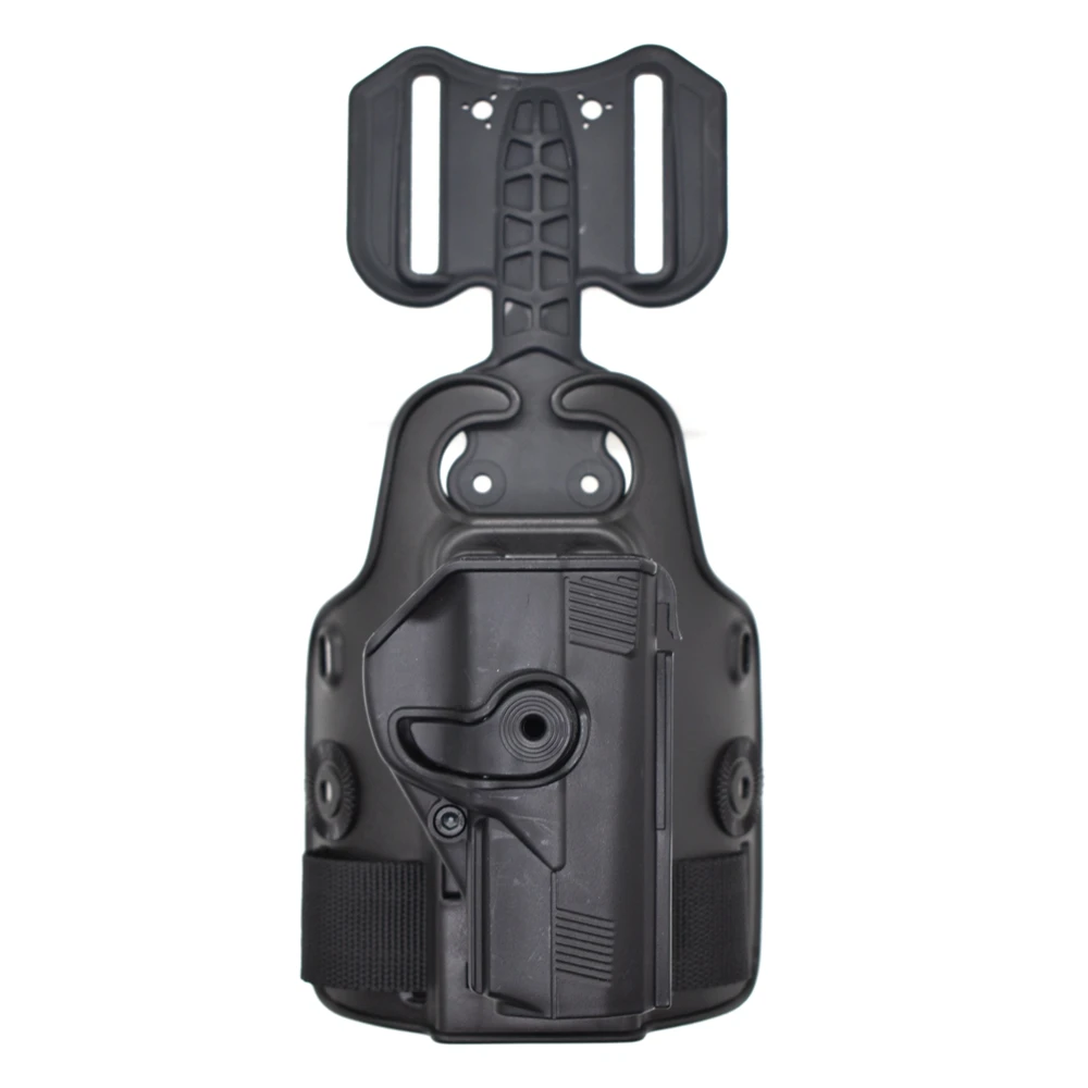 Funda táctica para pistola Beretta PX4, bolsa de doble cargador, pierna derecha, cinturón de cintura, 360 grados - imagen 5