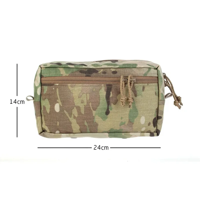 Chaleco táctico Ss Gp con cremallera Horizontal Molle, bolsa para artículos diversos Mk5 Lv119, bolsa colgante para el pecho, bolsa para la cintura - imagen 4