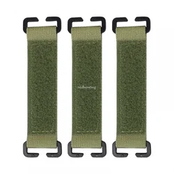Parche táctico MOLLE panel mosquetón exterior para mochila caza