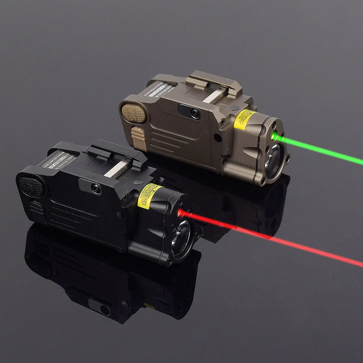 Luz láser táctica SBAL-PL, luz combinada para arma, iluminador blanco, linterna láser de puntería roja para pistola, salida constante y estroboscópica - imagen 2