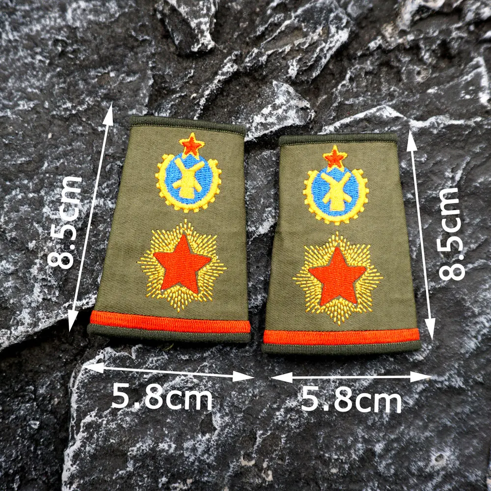 Parches para hombros y brazos Parches de tela tácticos Insignias decorativas para mochila