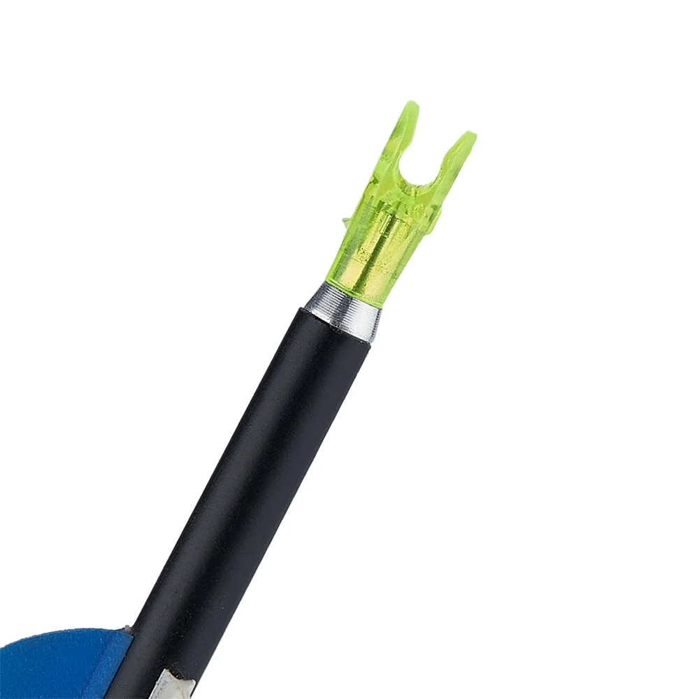 50 Uds. Pin de tiro con arco Nock tamaño 2,8mm Nock tipo L para ID3.2mm arco recurvo y flecha tiro con objetivo accesorios de caza - imagen 2