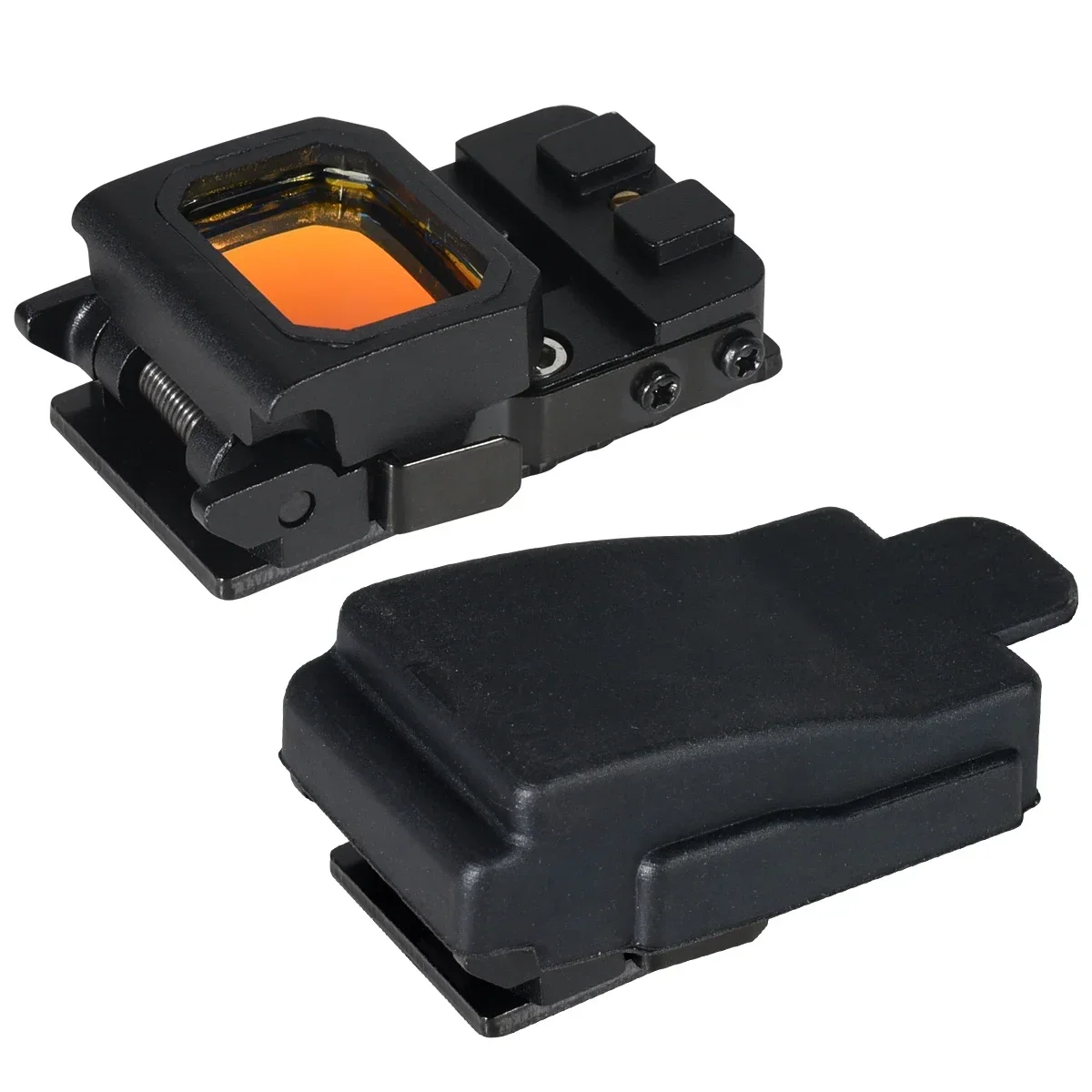 JH409 Mini plegable óptico punto rojo 3moa Reflex Mini Flip punto rojo mira táctica pistola de aire caza Rifle alcance - imagen 5