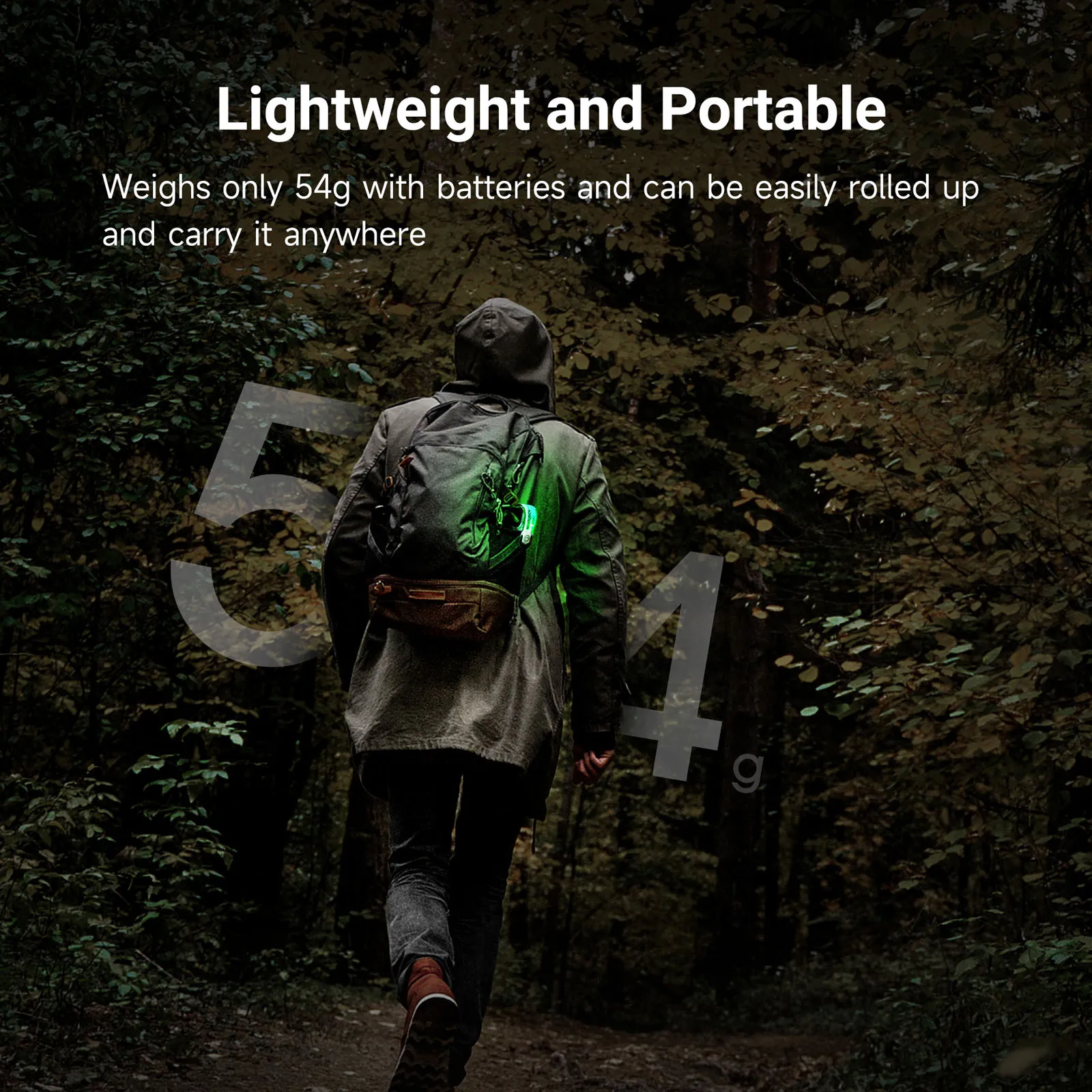 NEXTORCH UT51C pulsera LED recargable multicolor – Seguridad nocturna - imagen 5