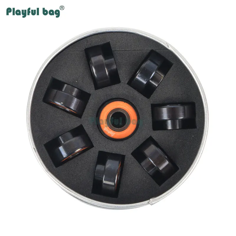 Juego de rodamientos integrados para monopatín profesional, accesorio de rodamiento para Longboard de doble balancín, alta velocidad, larga resistencia, AMB260 - imagen 4