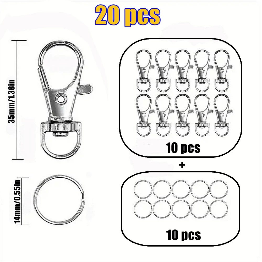 Clasps Key Ring 14mm