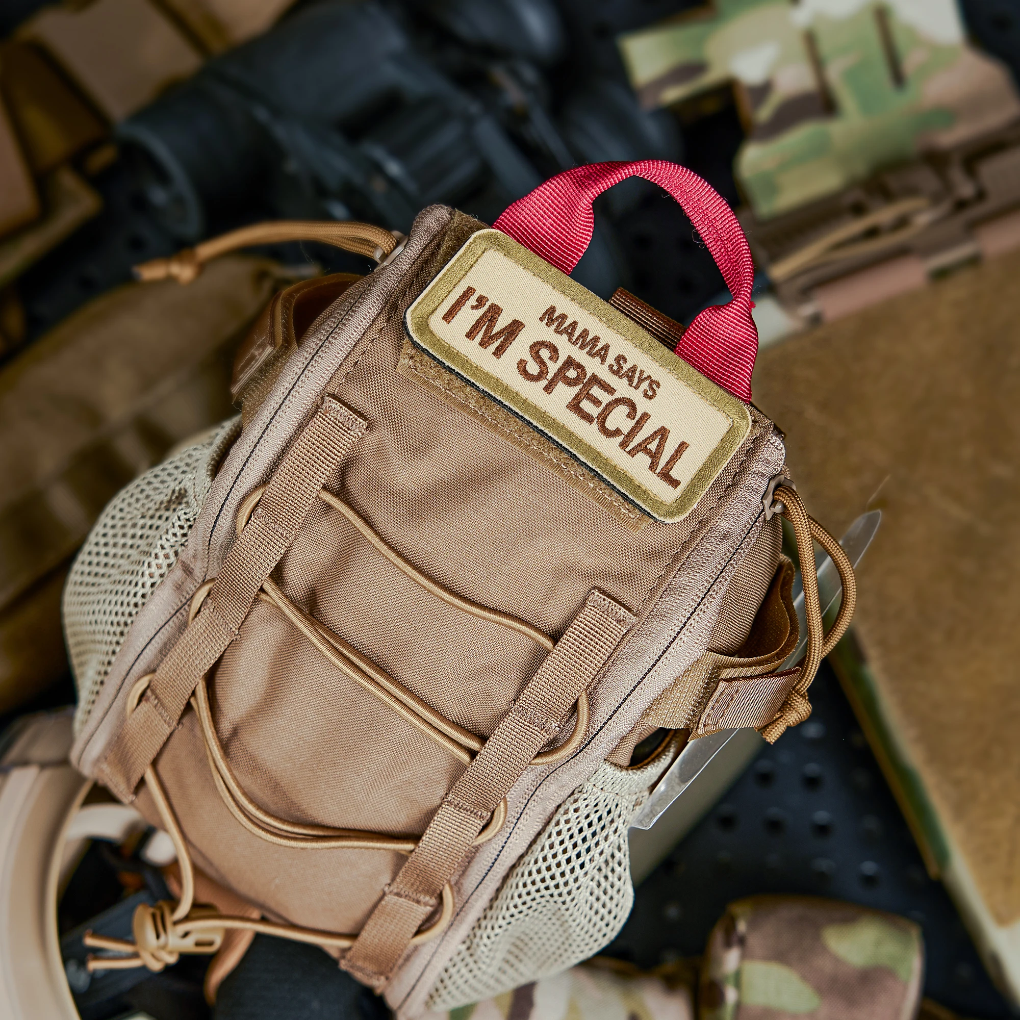 Parche de moral táctico ONETIGRIS, insignia bordada divertida con gancho y bucle para sombreros, cascos, bolsos, mochilas, chalecos, equipo MOLLE - imagen 5