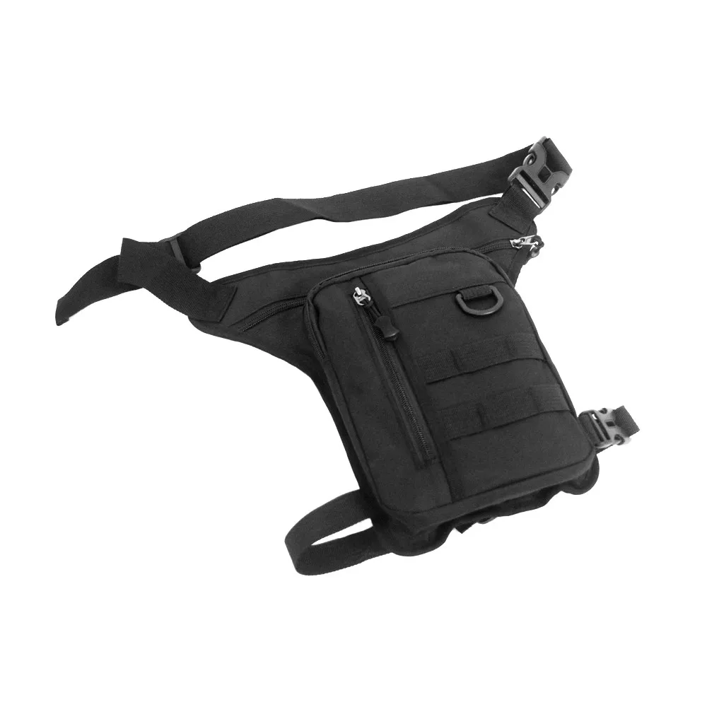 Bolsa de pierna para ciclismo al aire libre, bolsa de pierna multifuncional, bolsa de escalada, bolsa de motocicleta, bolsa bandolera informal, riñonera deportiva para hombres - imagen 2