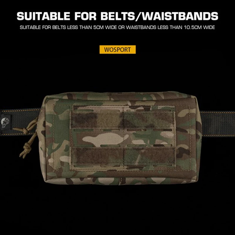 Wosport-bolsa táctica de caza Compatible con MOLLE GP, accesorios de caza al aire libre, accesorio de riñonera multifuncional duradero - imagen 4