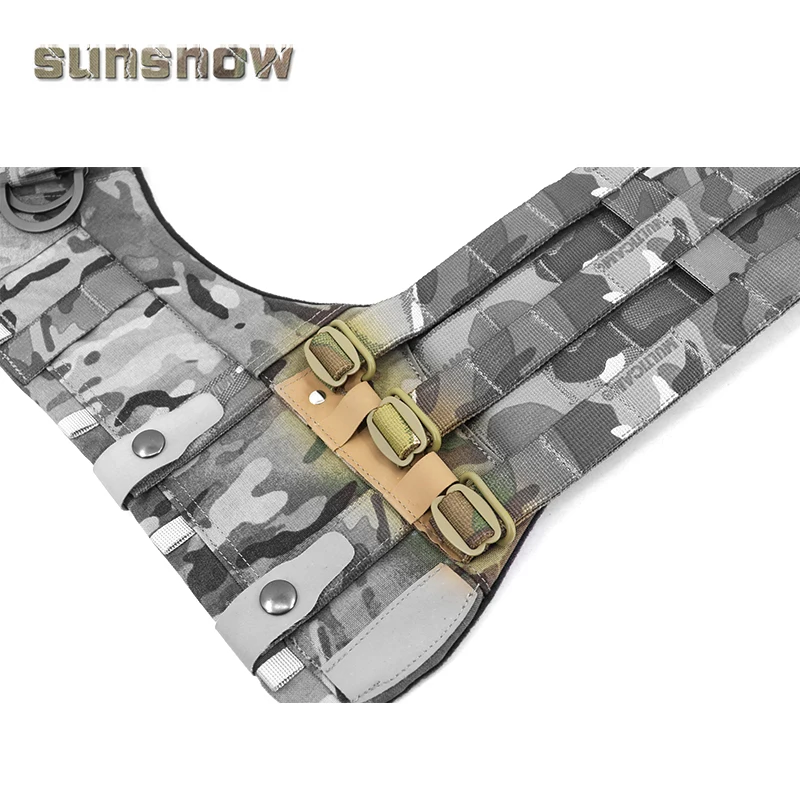 Hebilla japonesa de metal para exteriores, hebilla de conexión de 3 bandas Avs, hebilla de resorte de cuerda elástica - imagen 2